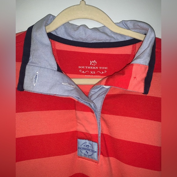 Southern Tide Cotton/Modal Rugby Pullover Size XS - Picture 3 of 8